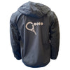 Padel windjack (Heren, Navy of Zwart)