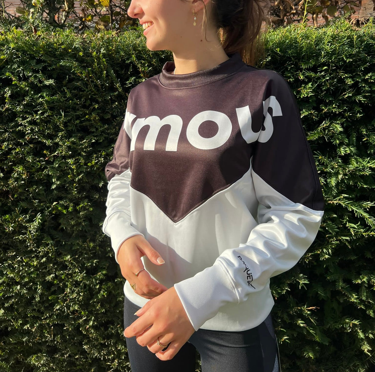 Padel sweater (Women's, Famous Black)
