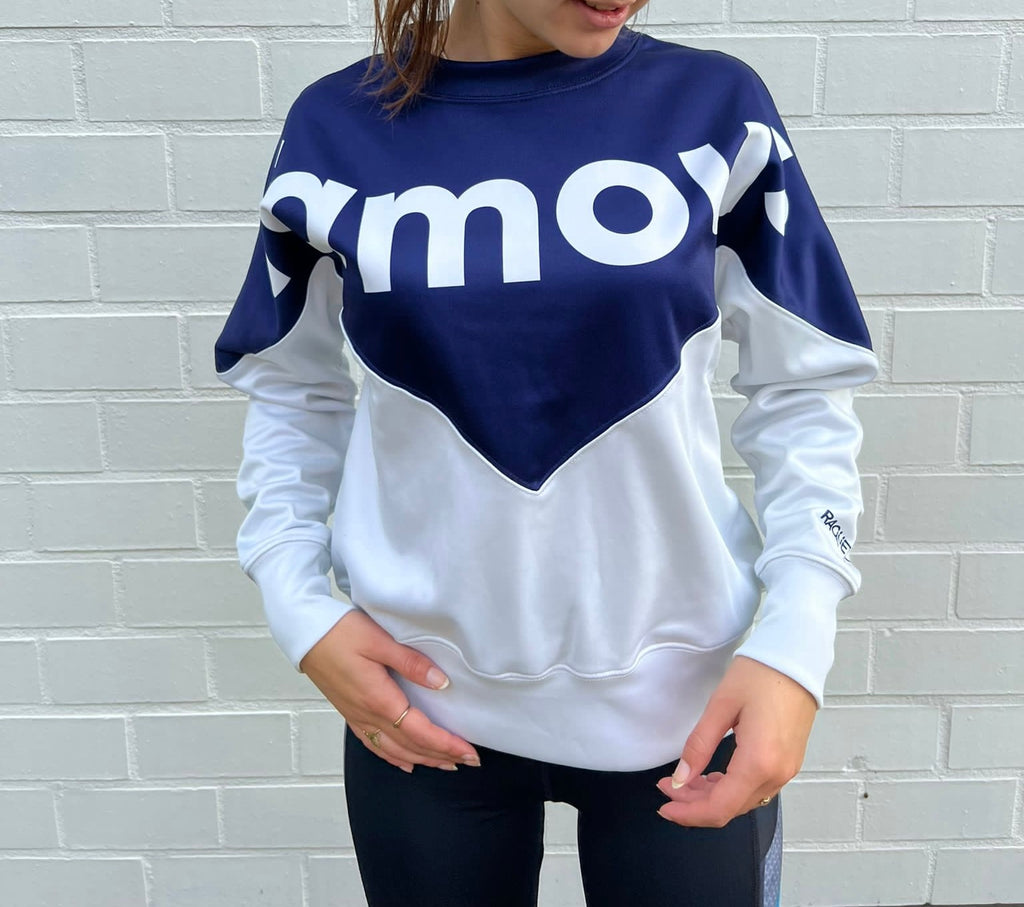 Padel sweater (Women's, Famous Blue)