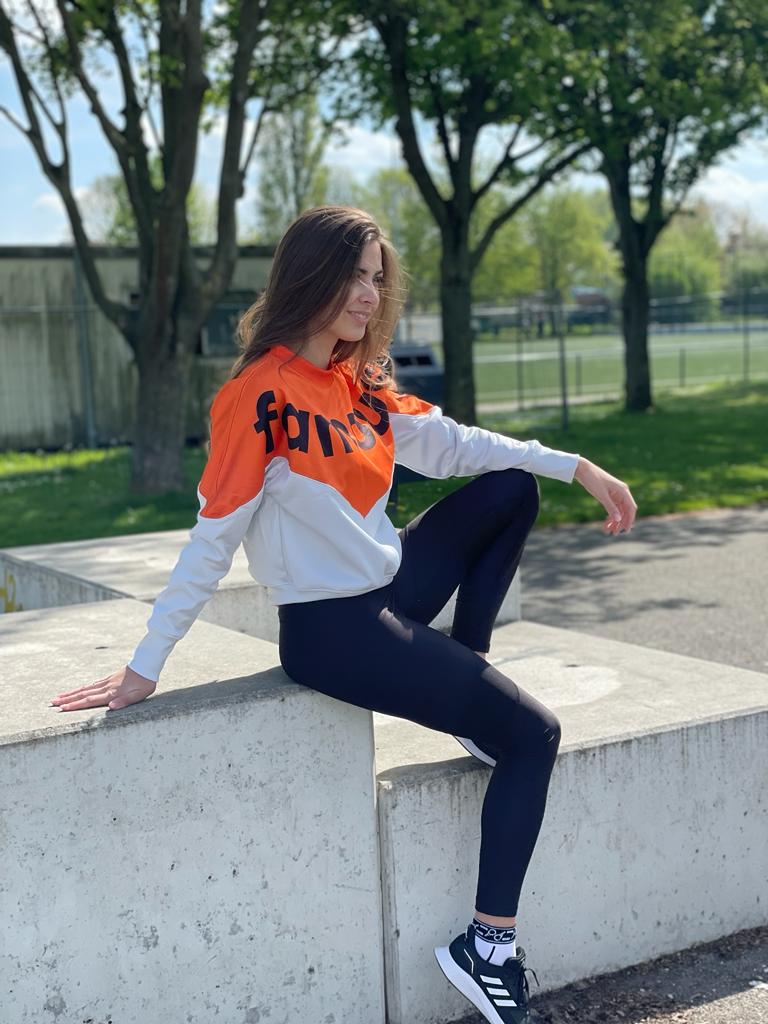 Padel sweater (Women's, Famous orange)