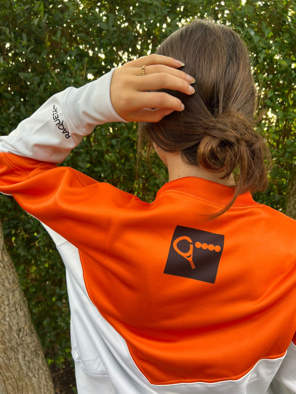 Padel sweater (Women's, Famous orange)
