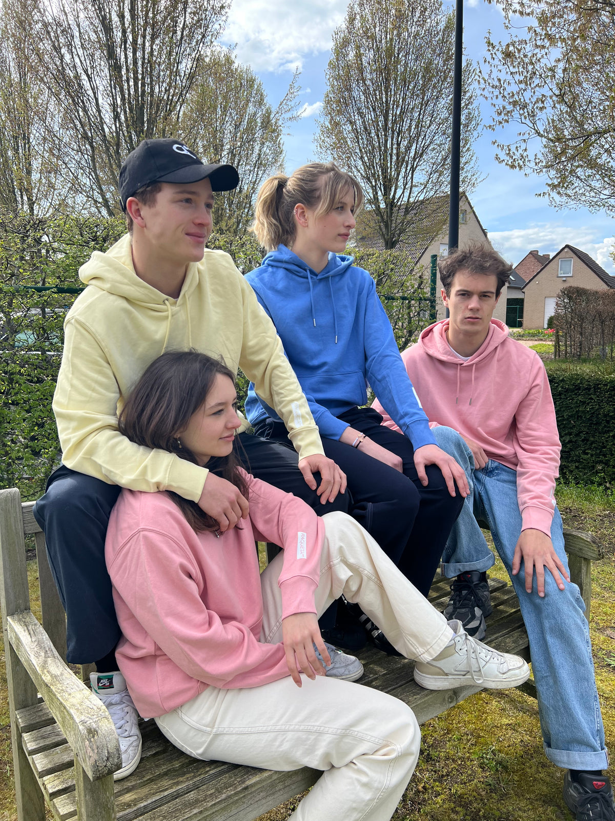 Padel Hoodie Colors (unisex, Yellow, Rose, Blue)