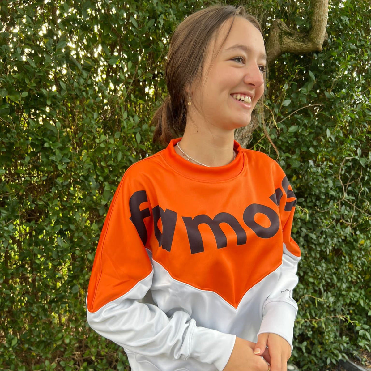 Padel sweater (Women's, Famous orange)