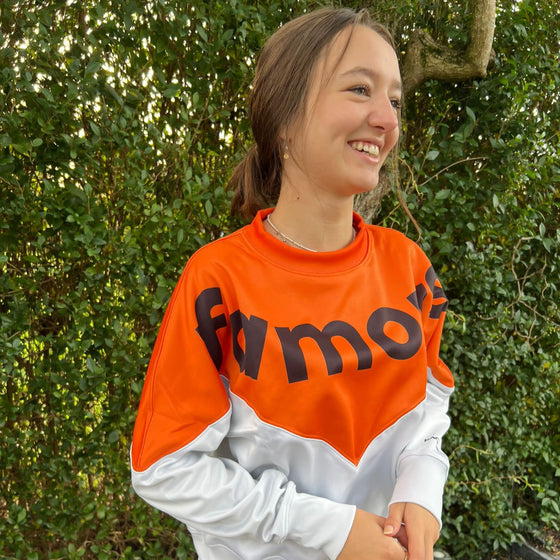 Padel sweater ( Dames, Famous orange)