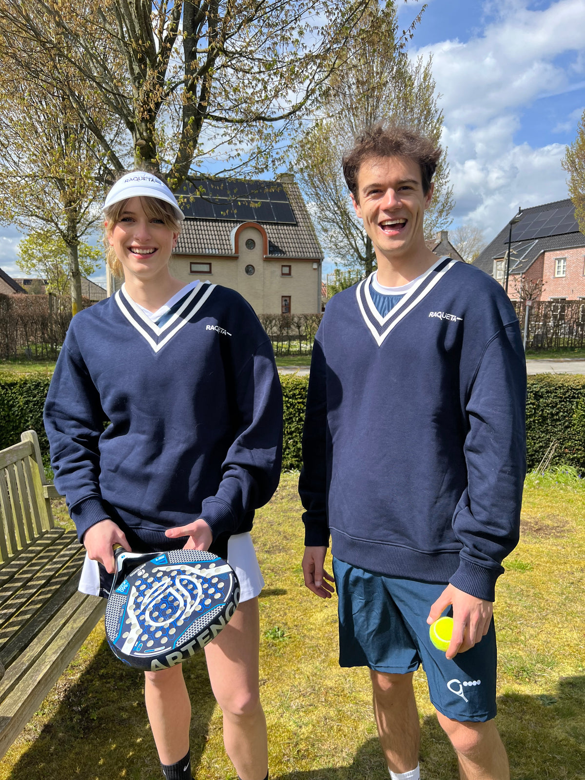 Padel Sweater Oversized (unisex, Navy Blue)