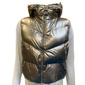 Padel Puffer Vest (Women's, Gold)