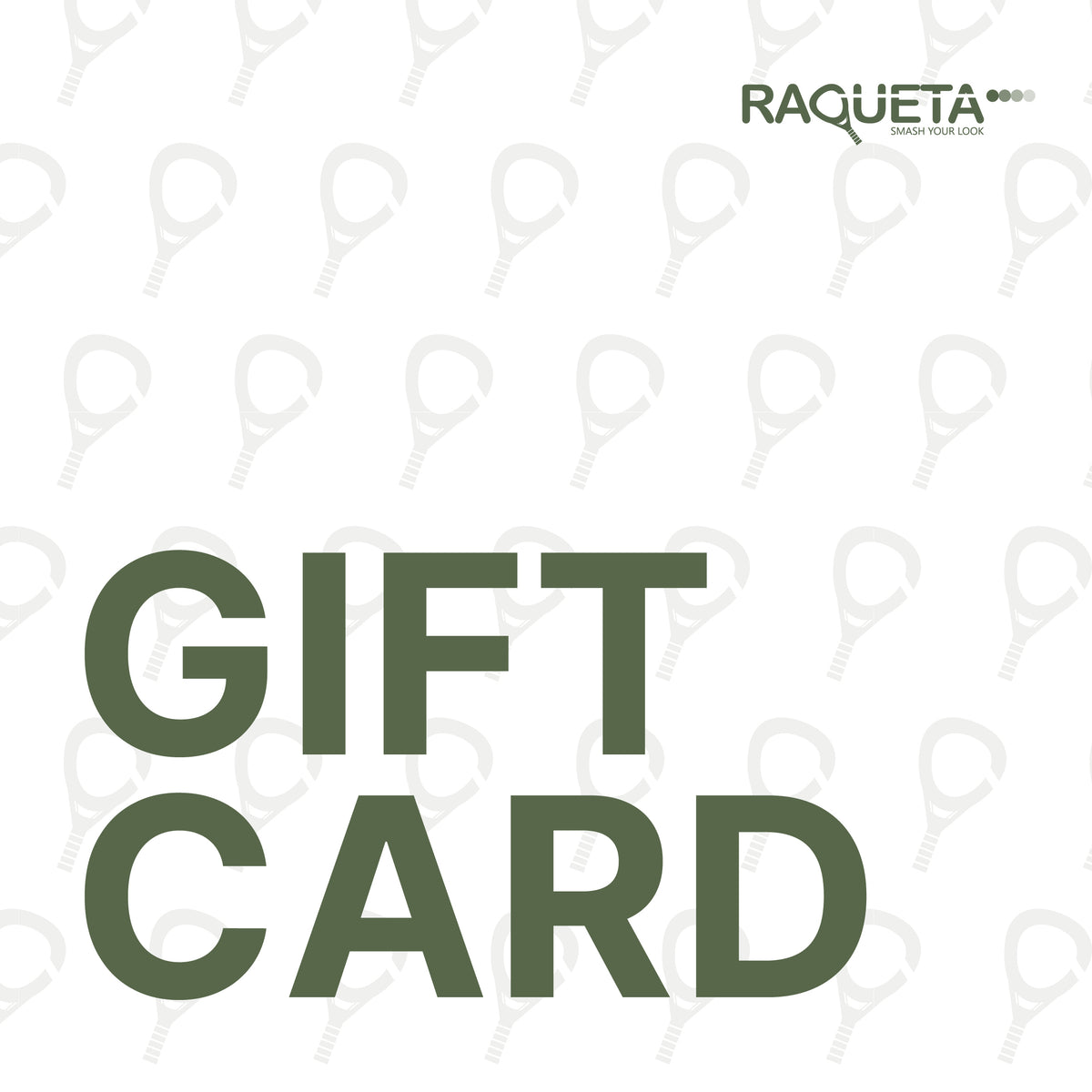 Raqueta Gift Card