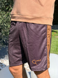 Padel Shorts Combat (men, black, brown)