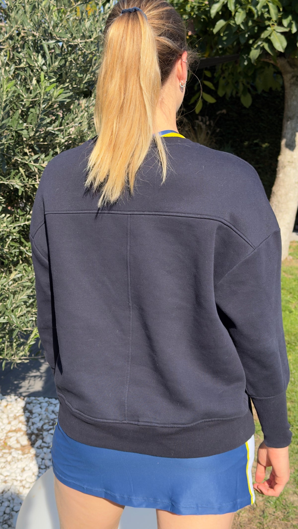 Padel Excellence sweater (Women's, Navy)