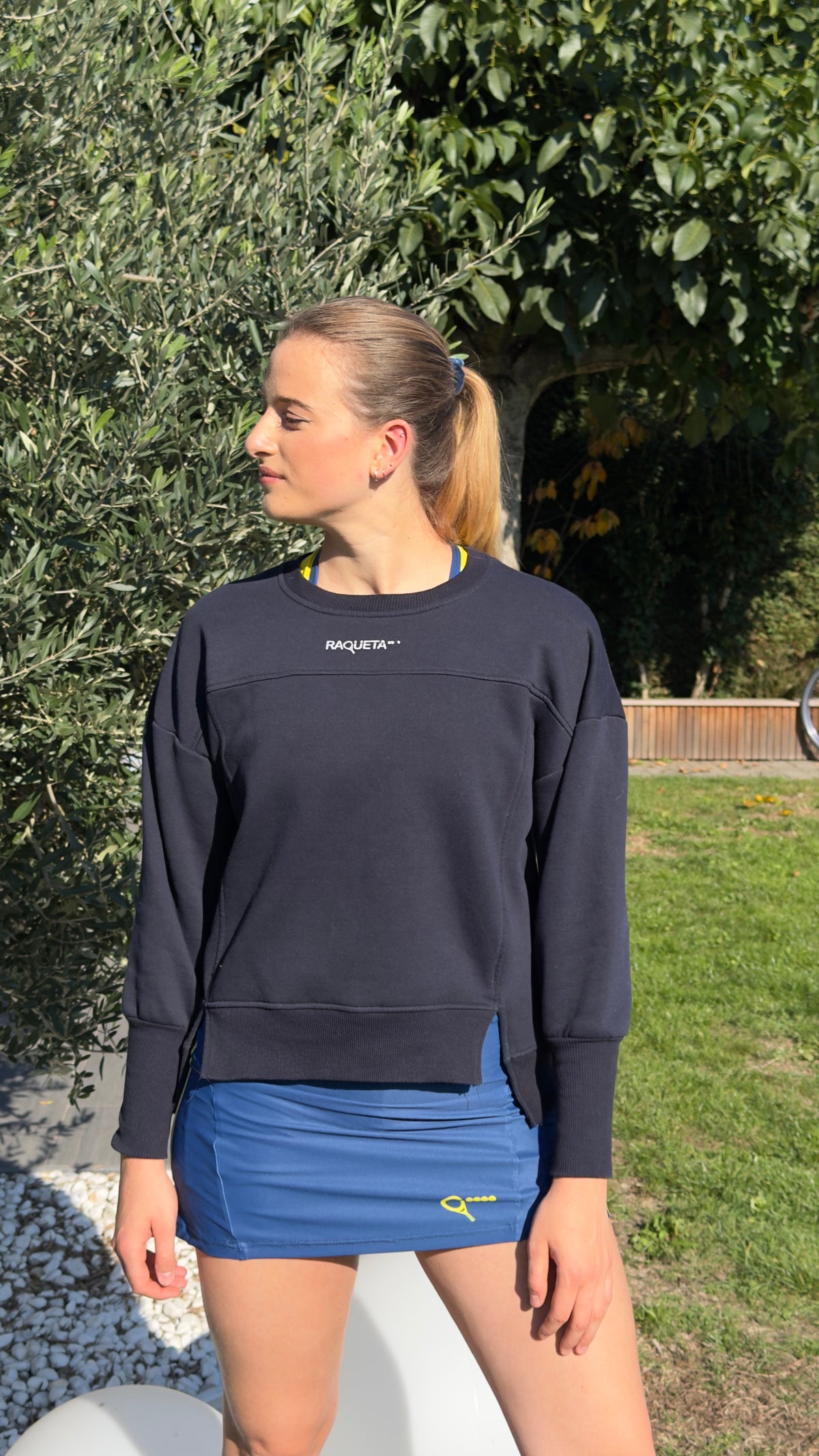 Padel Excellence sweater (Women's, Navy)