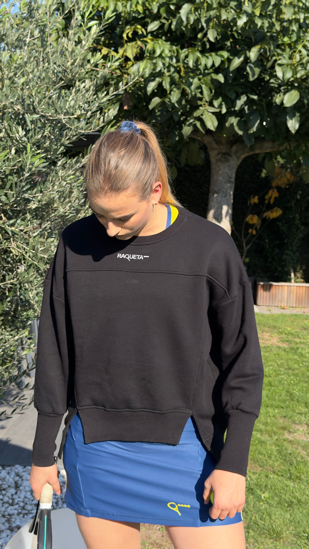 Padel excellence sweater (Women's, black)