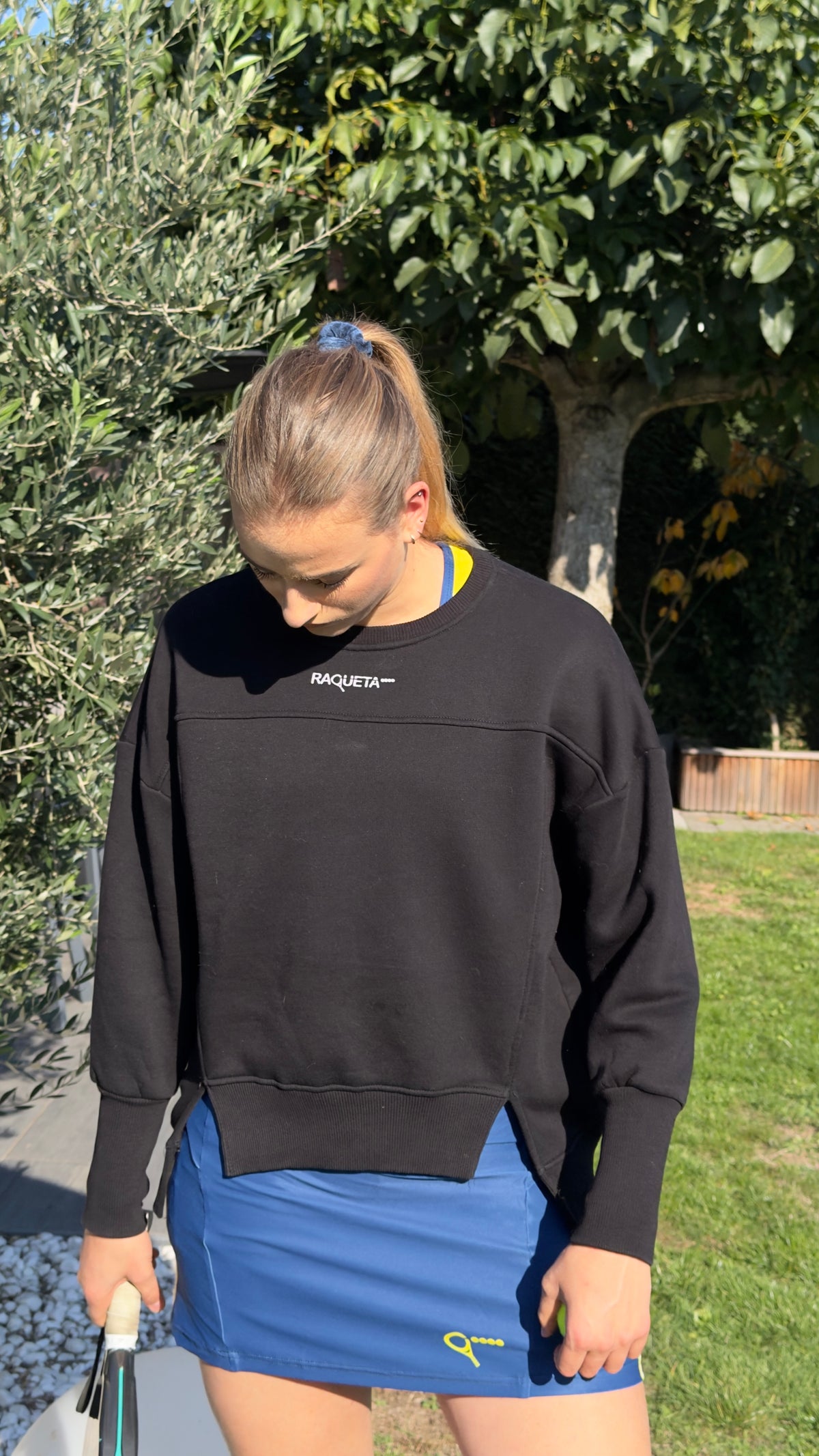 Padel excellence sweater (Women's, black)