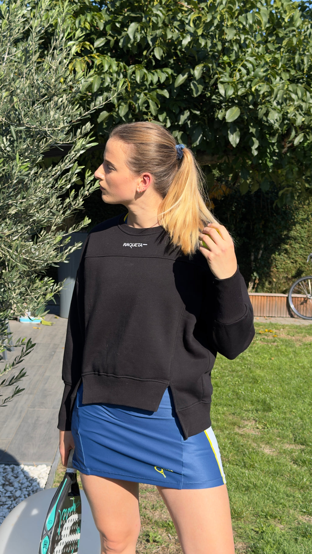 Padel excellence sweater (Women's, black)
