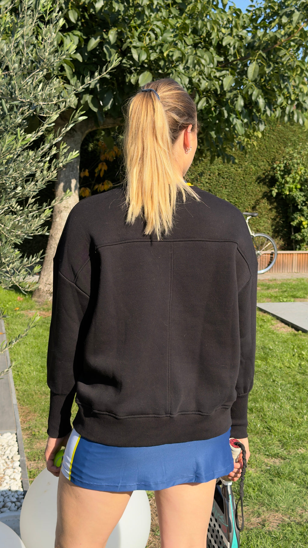 Padel excellence sweater (Women's, black)
