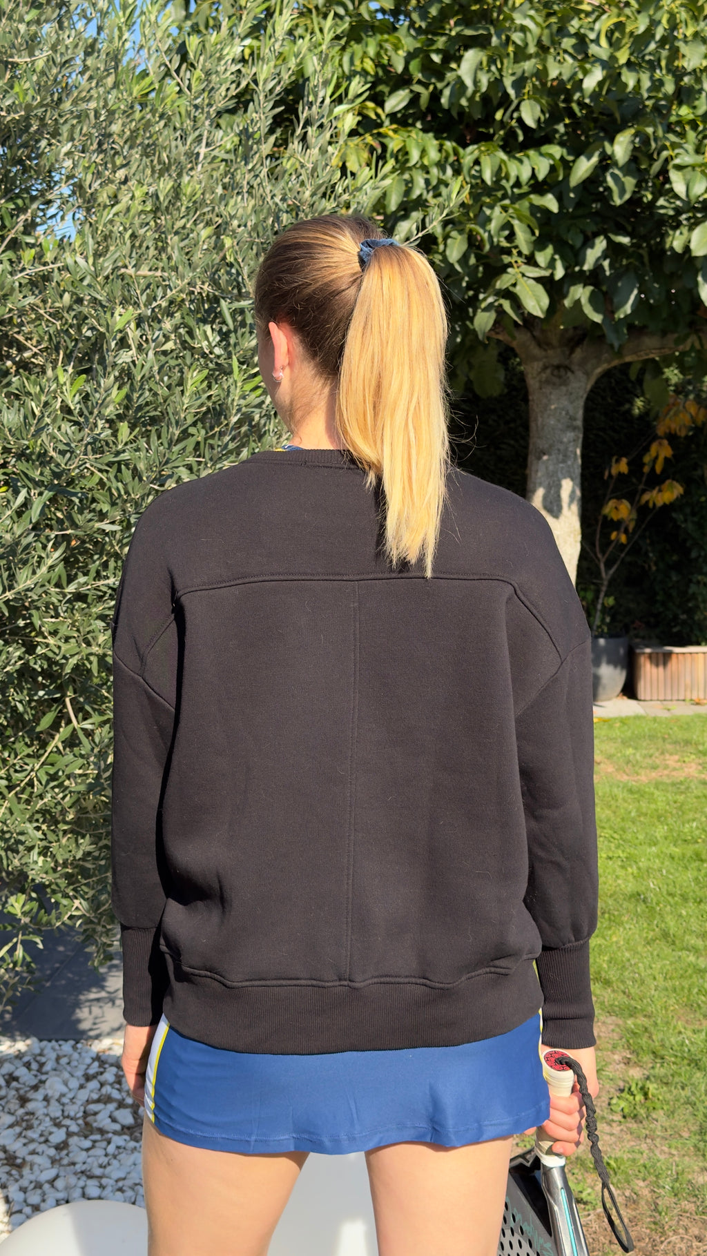 Padel excellence sweater (Women's, black)