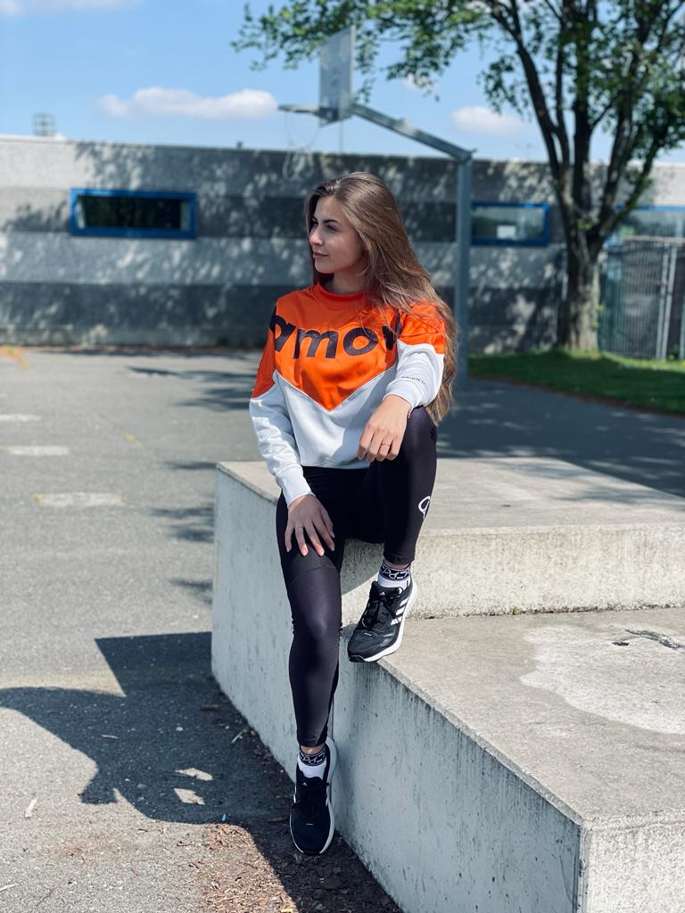 Padel sweater (Women's, Famous orange)