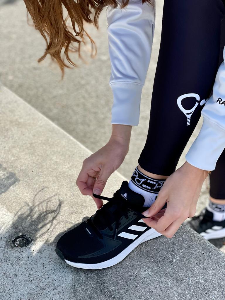 Padel Leggings Blacky (Women's, black, mesh)