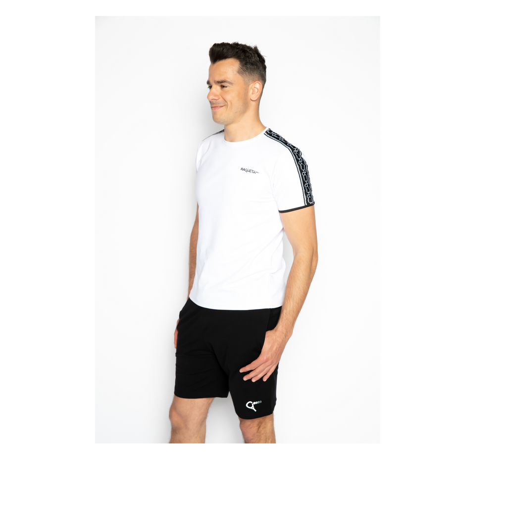 Luís padel t-shirt (white, men's)