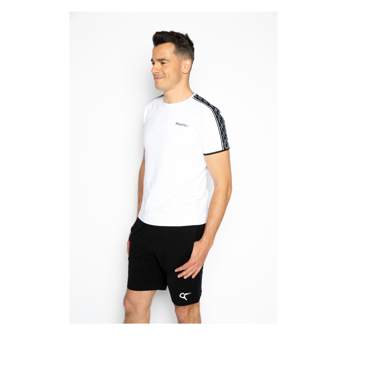 Luís padel t-shirt (white, men's)