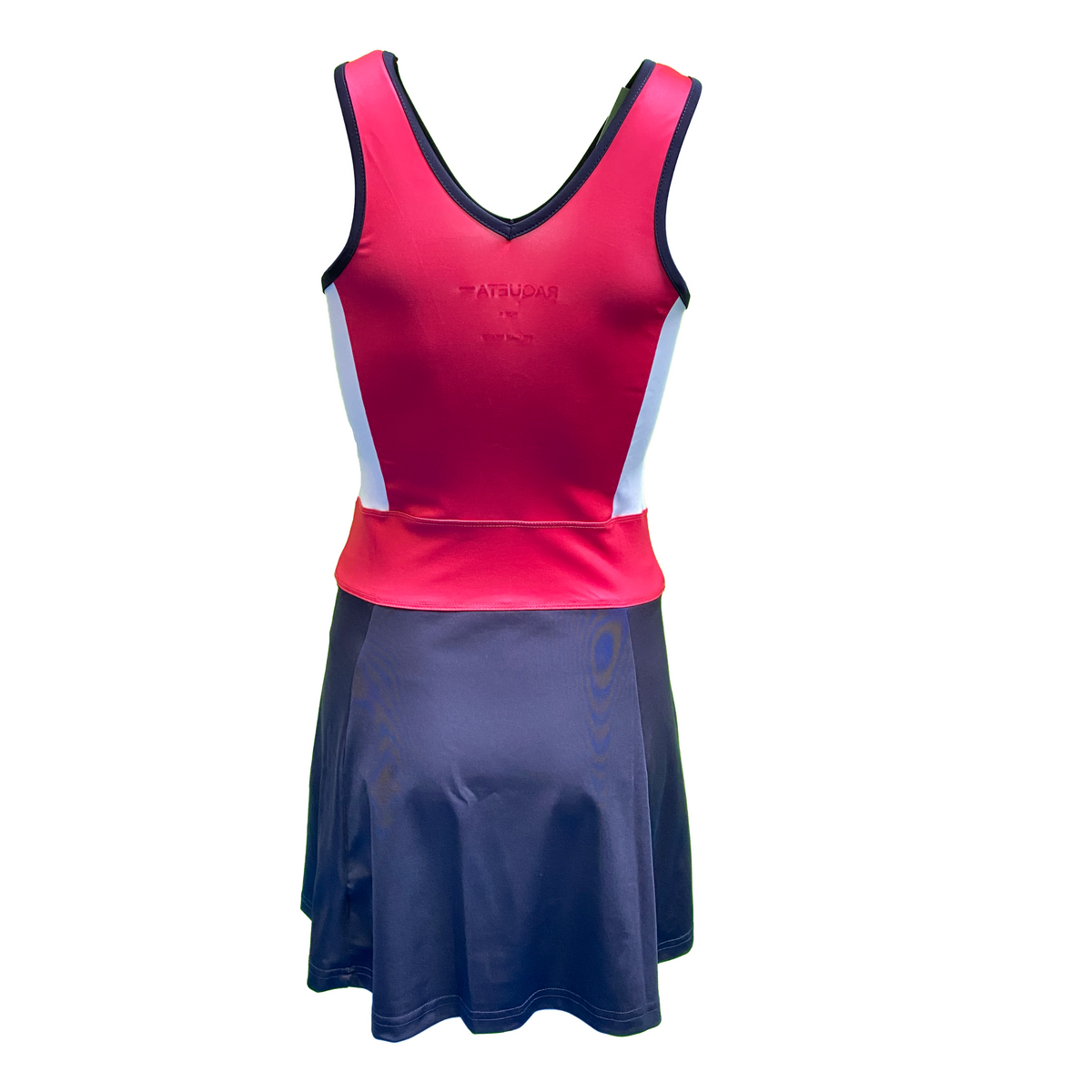 Aline padel dress (zebra navy/coral, women's)