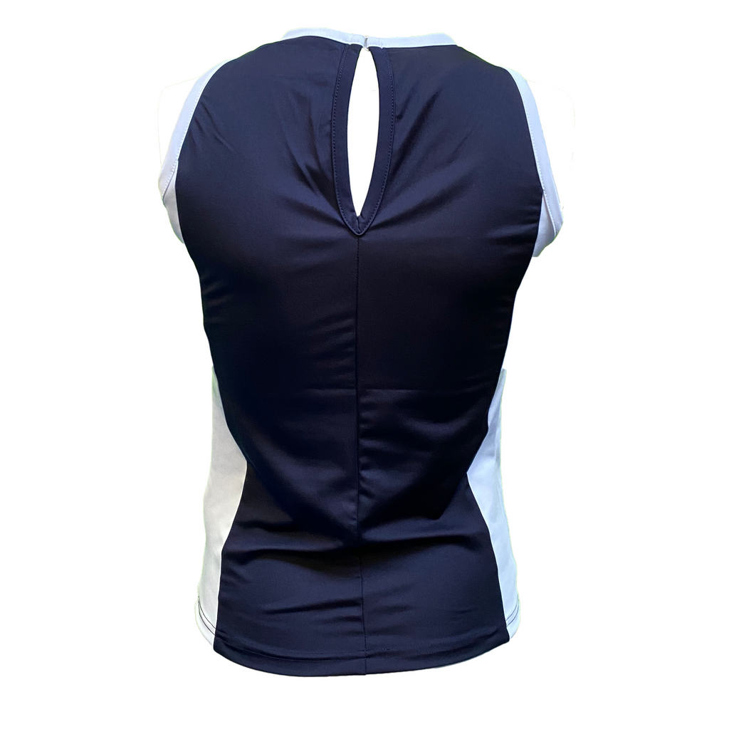 Padel Top Nora (navy/white, women's)