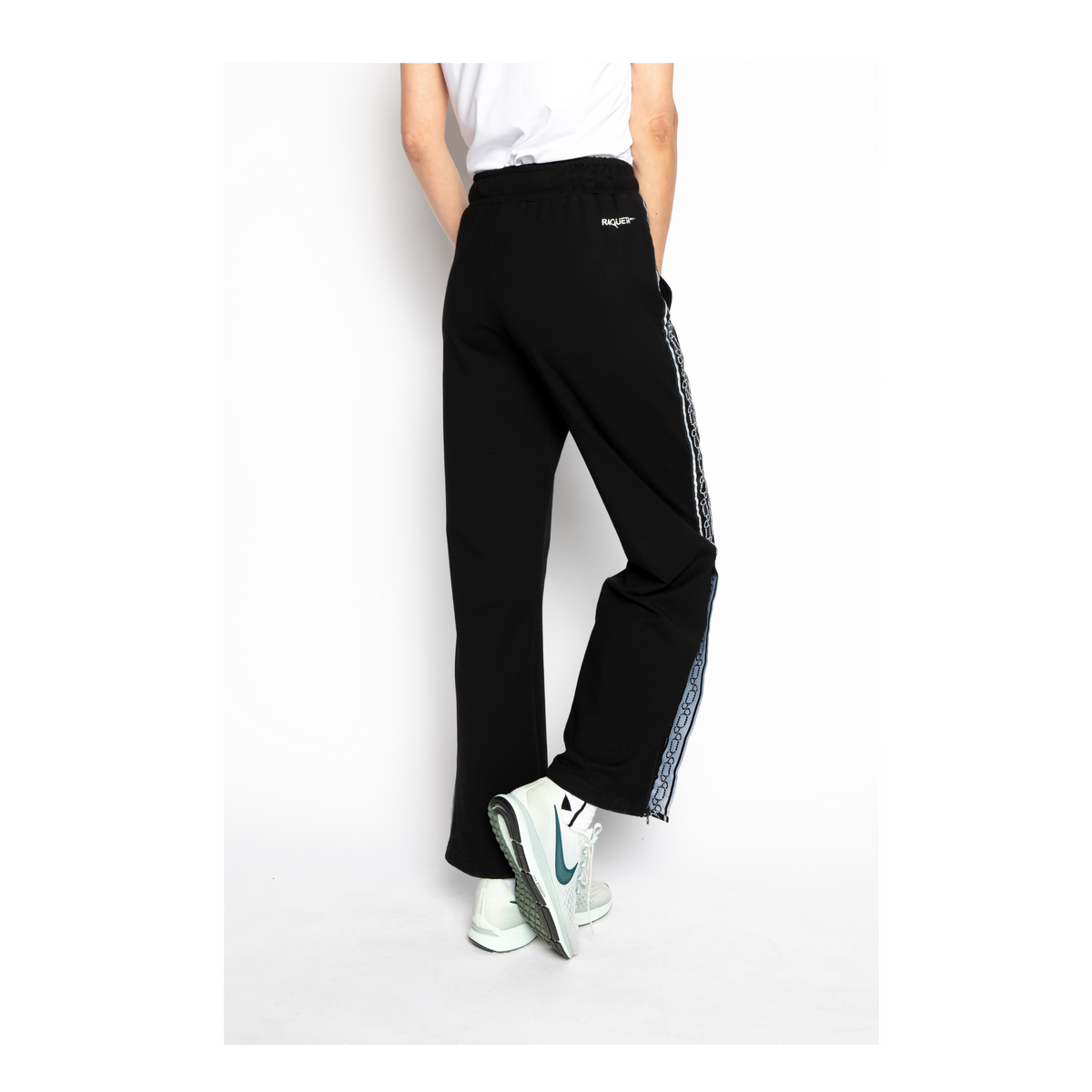 Zara padel sweatpants (black/black, women's)