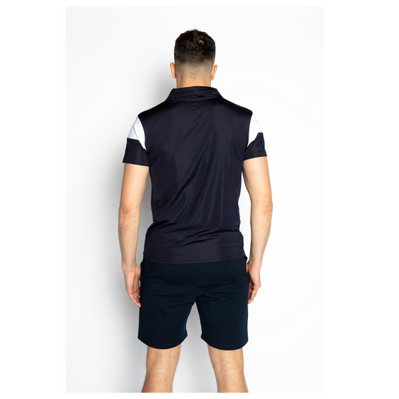 poloshirt padel Juul (navy, mannen)