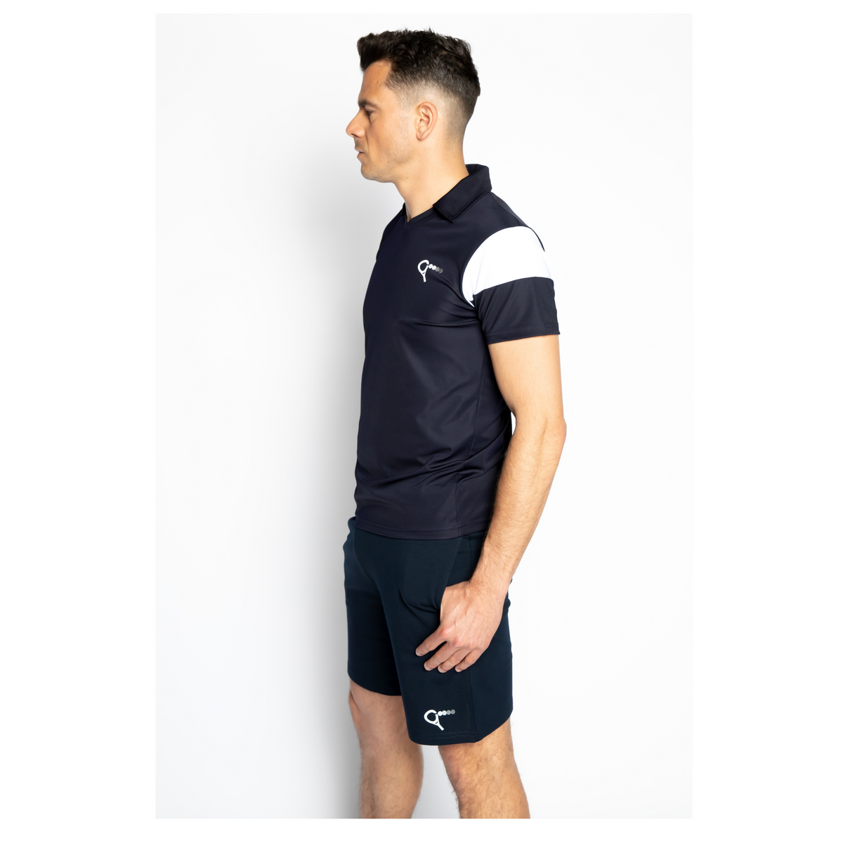 Juul padel polo shirt (navy, men's)