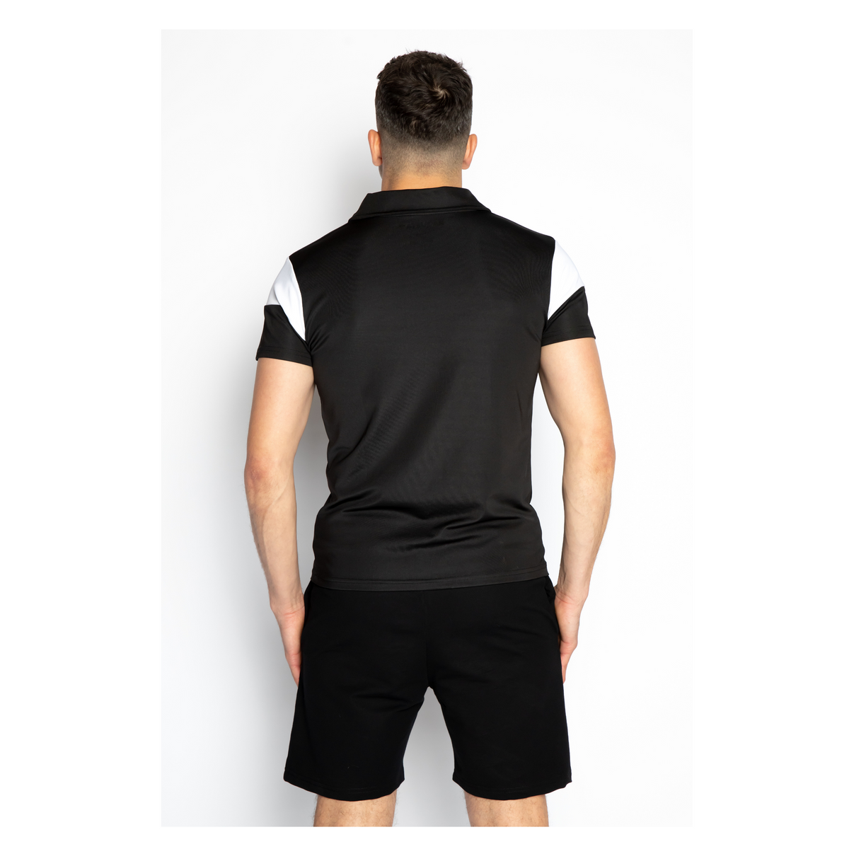 Juul padel polo shirt (black, men's)