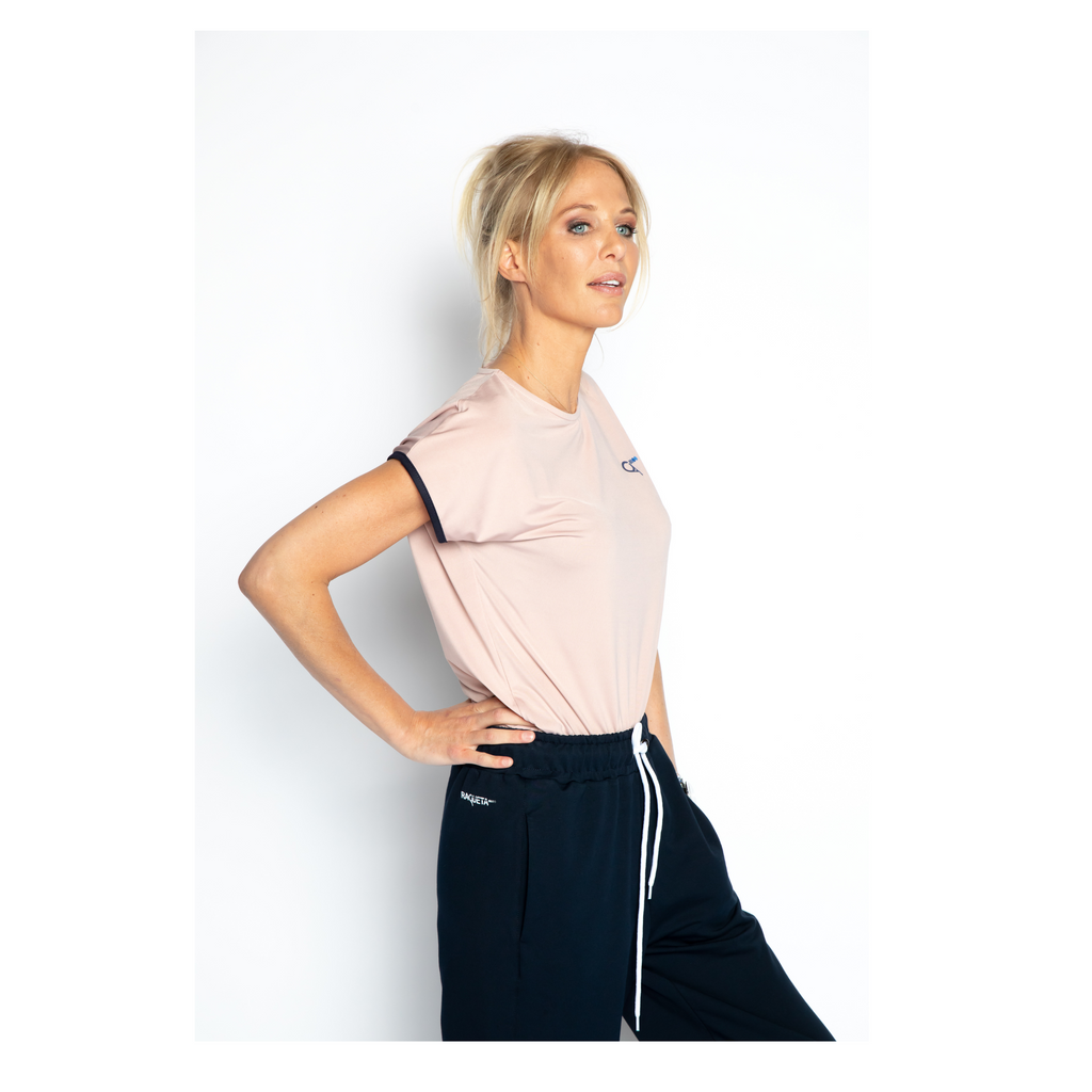 Seline padel T-shirt (pink, women's)