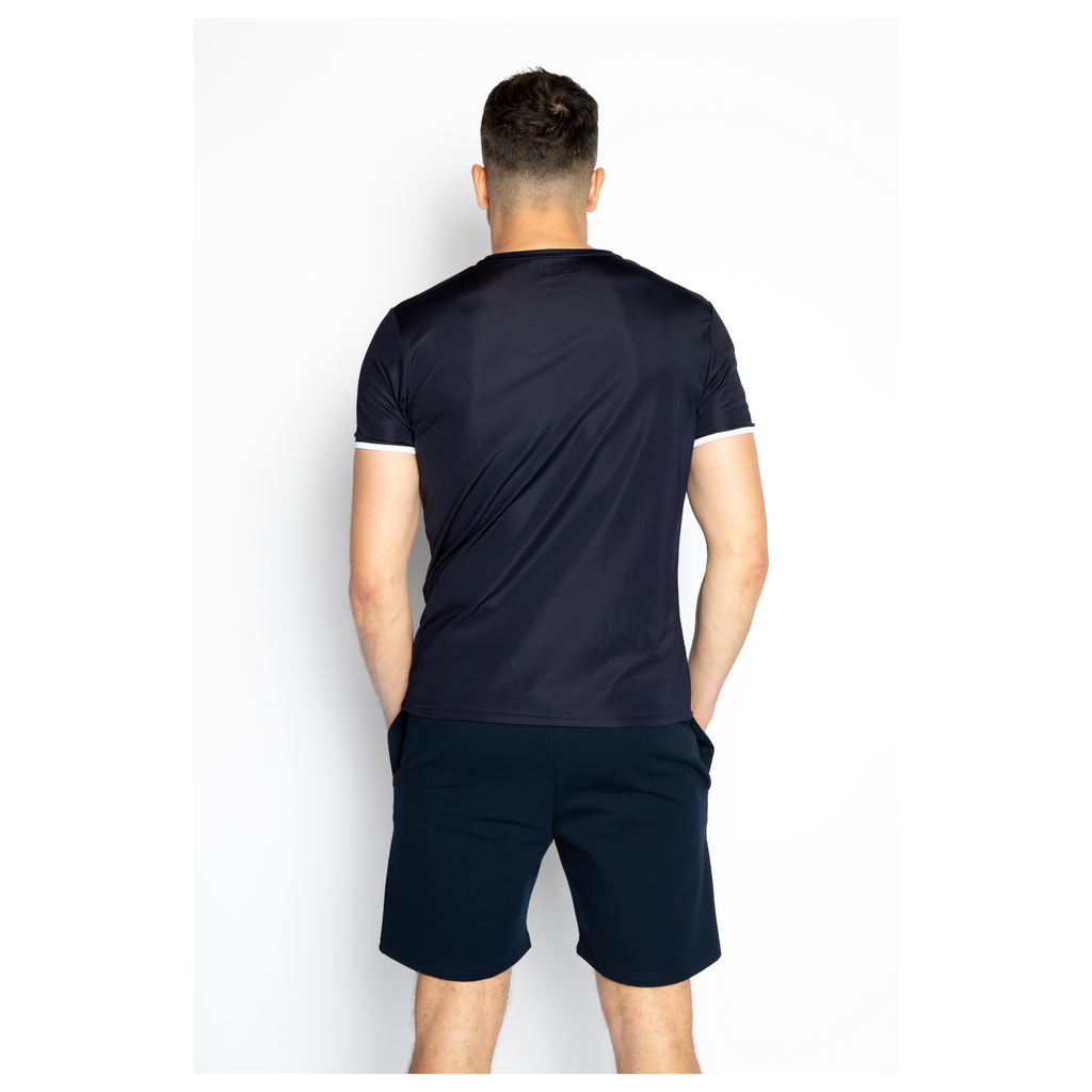 Luís padel t-shirt (navy, men's)