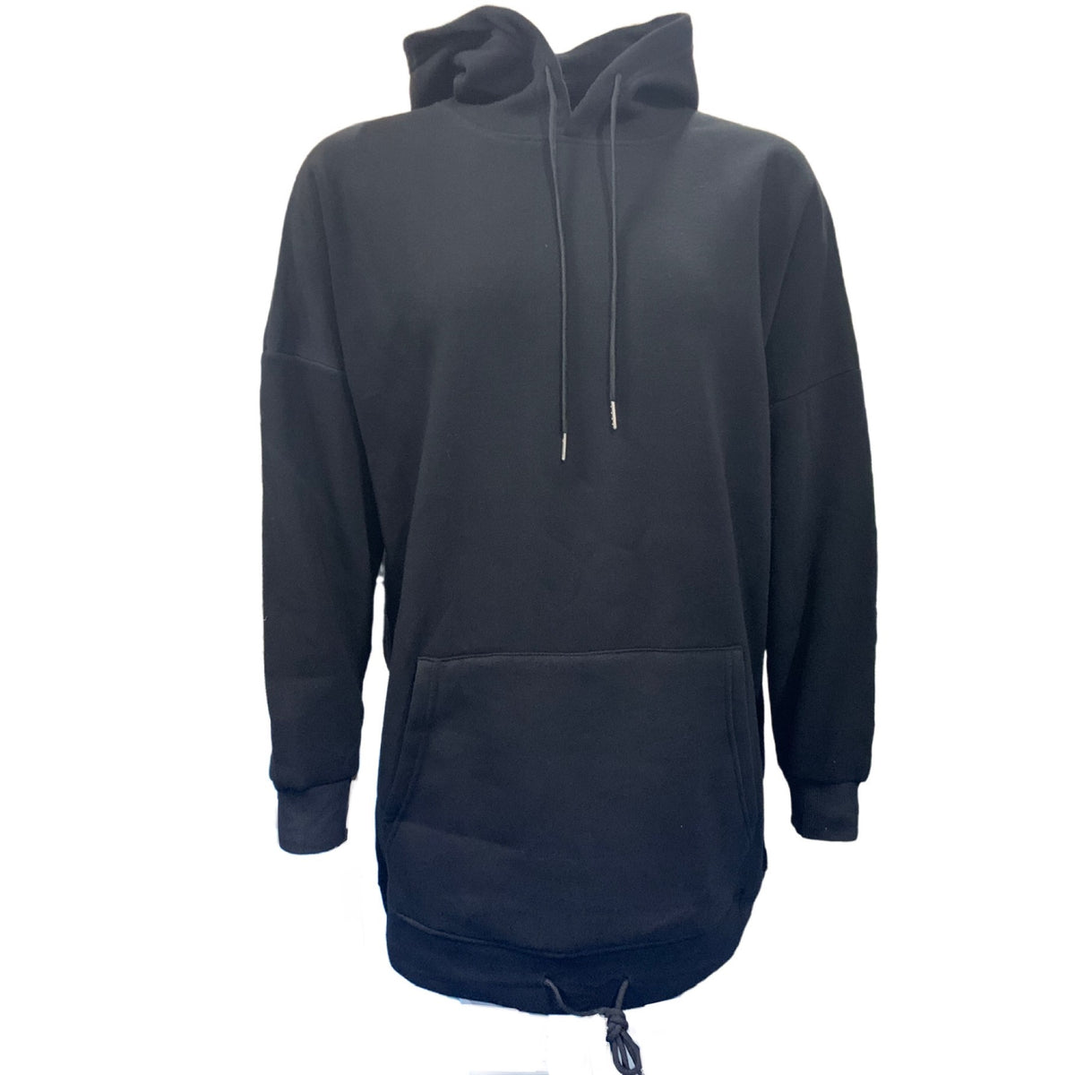 Padel long hoodie (Women's, orange, black)