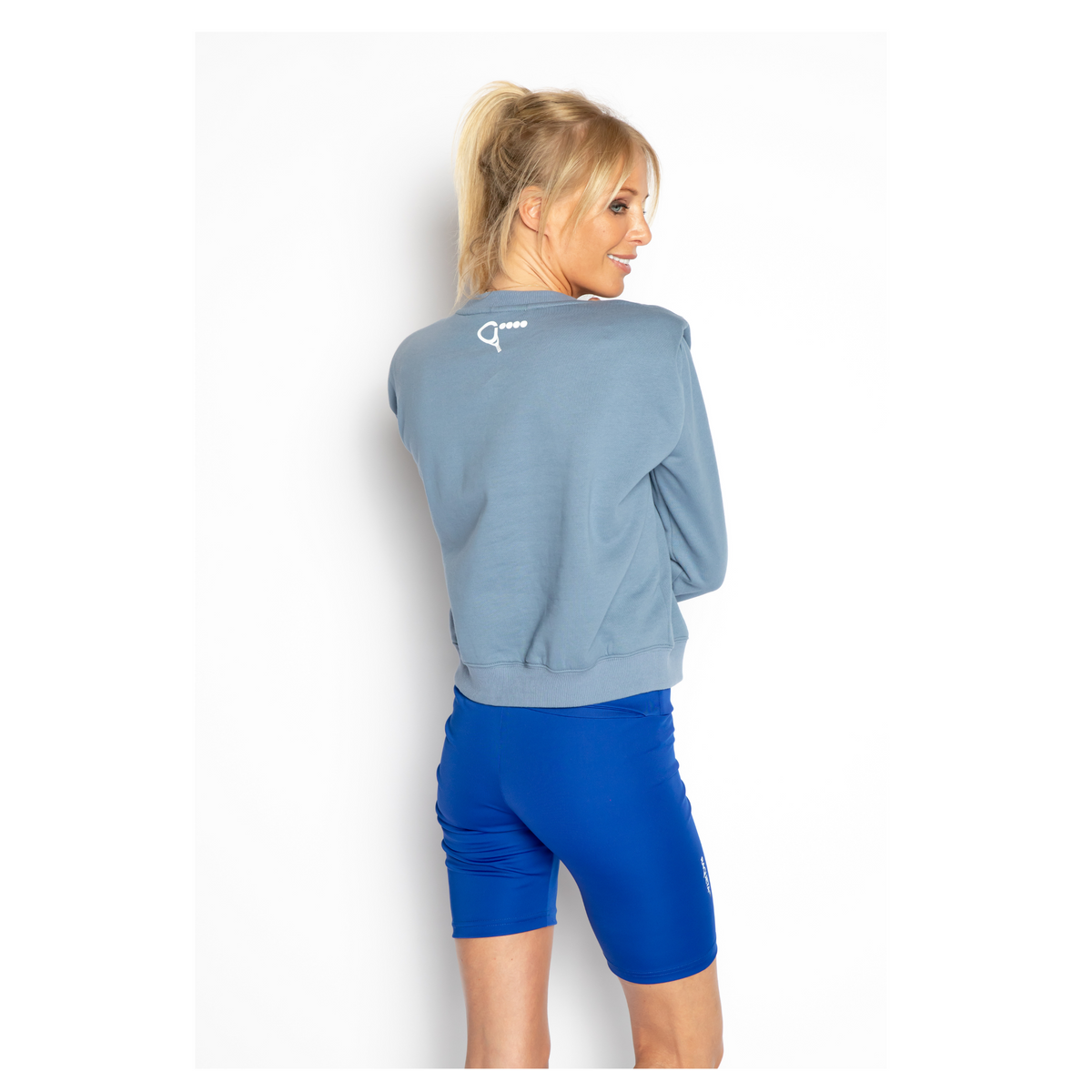 Padel sweater Shorty (denim blue, women's)