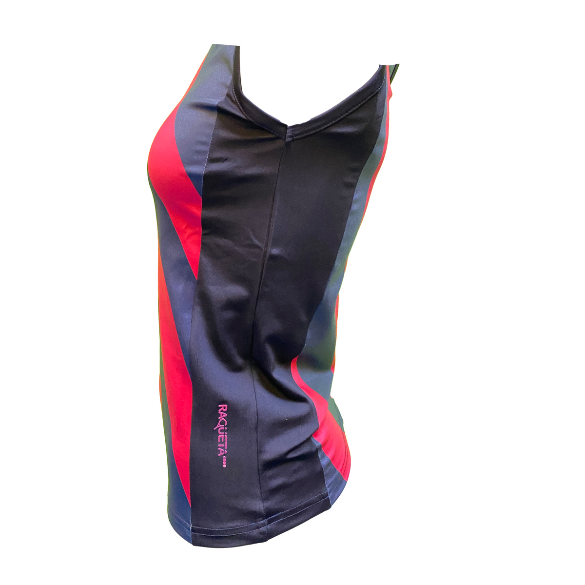 Padel Top Nora (zebra navy/coral women's)