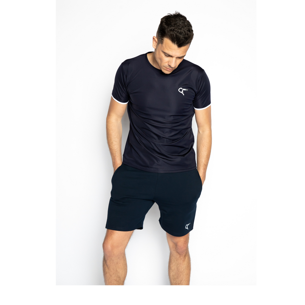 Luís padel t-shirt (navy, men's)