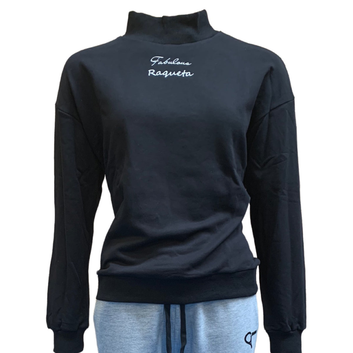 Padel sweater (padel sweater, Grey or Black)