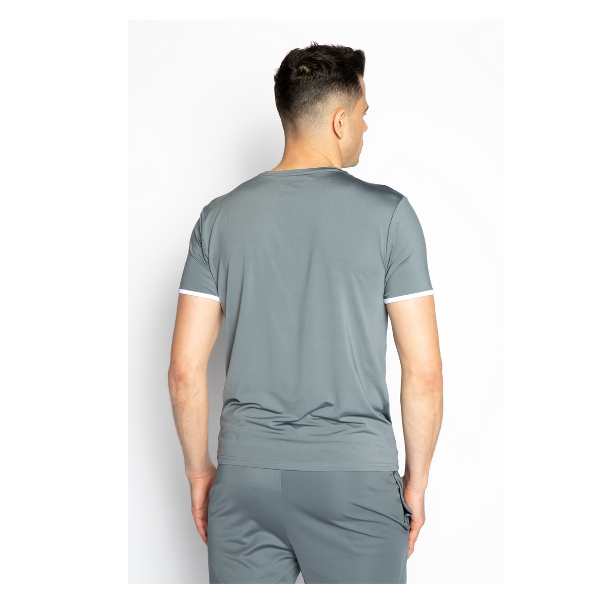 Luís padel t-shirt (grey, men's)