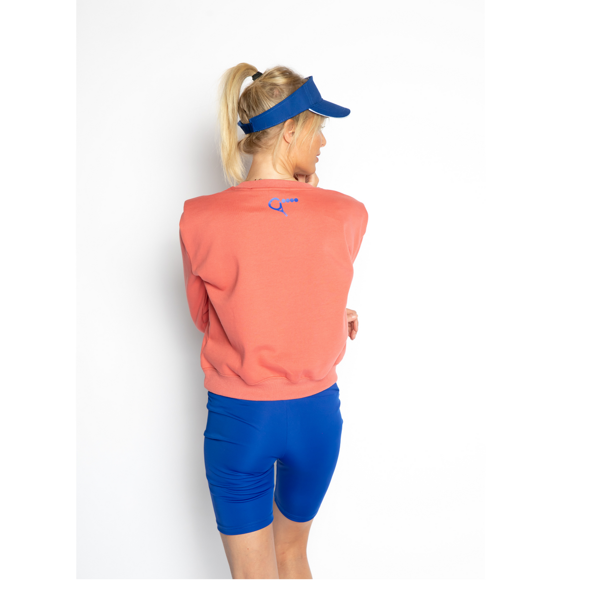Shorty padel sweater (coral, women's)