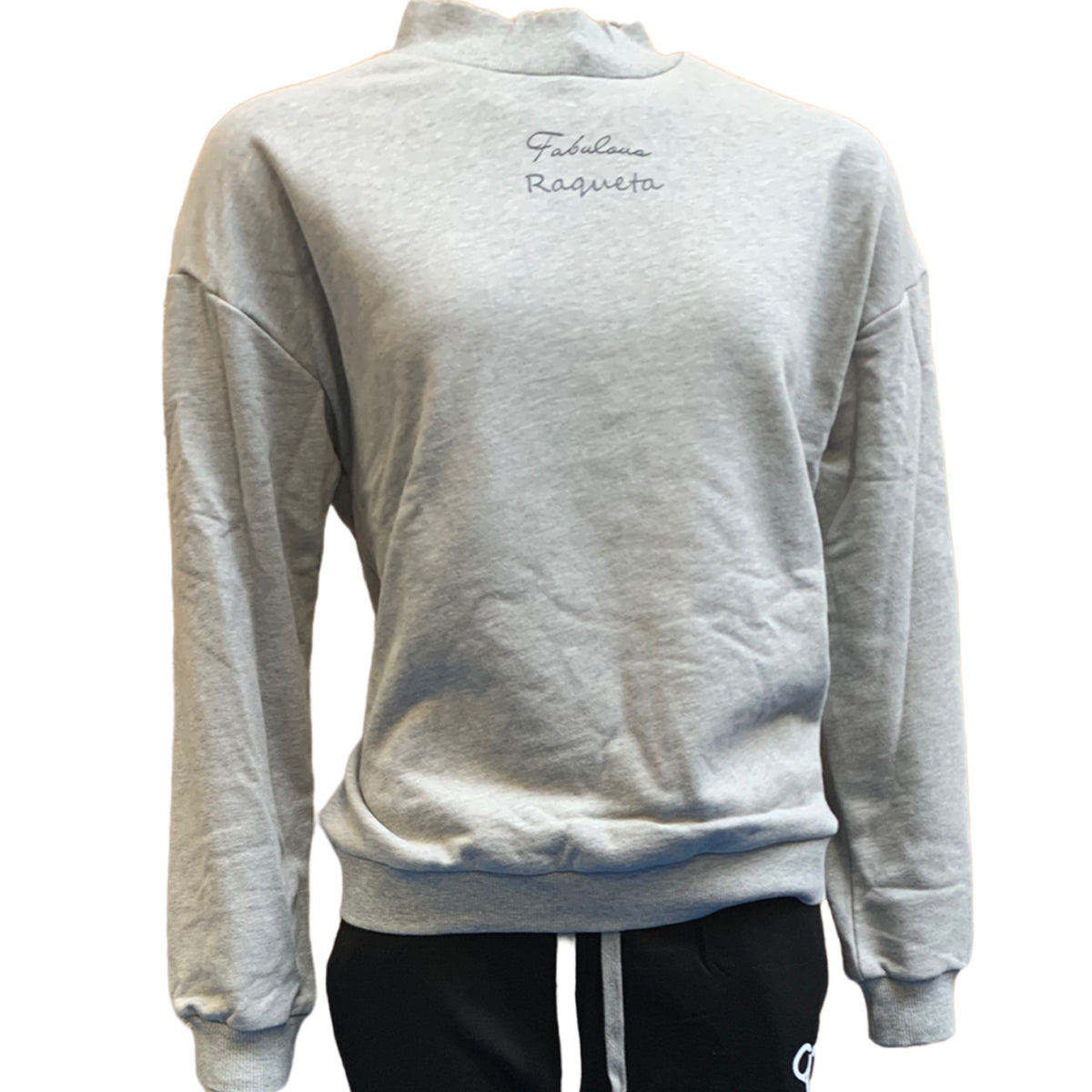 Padel sweater (padel sweater, Grey or Black)