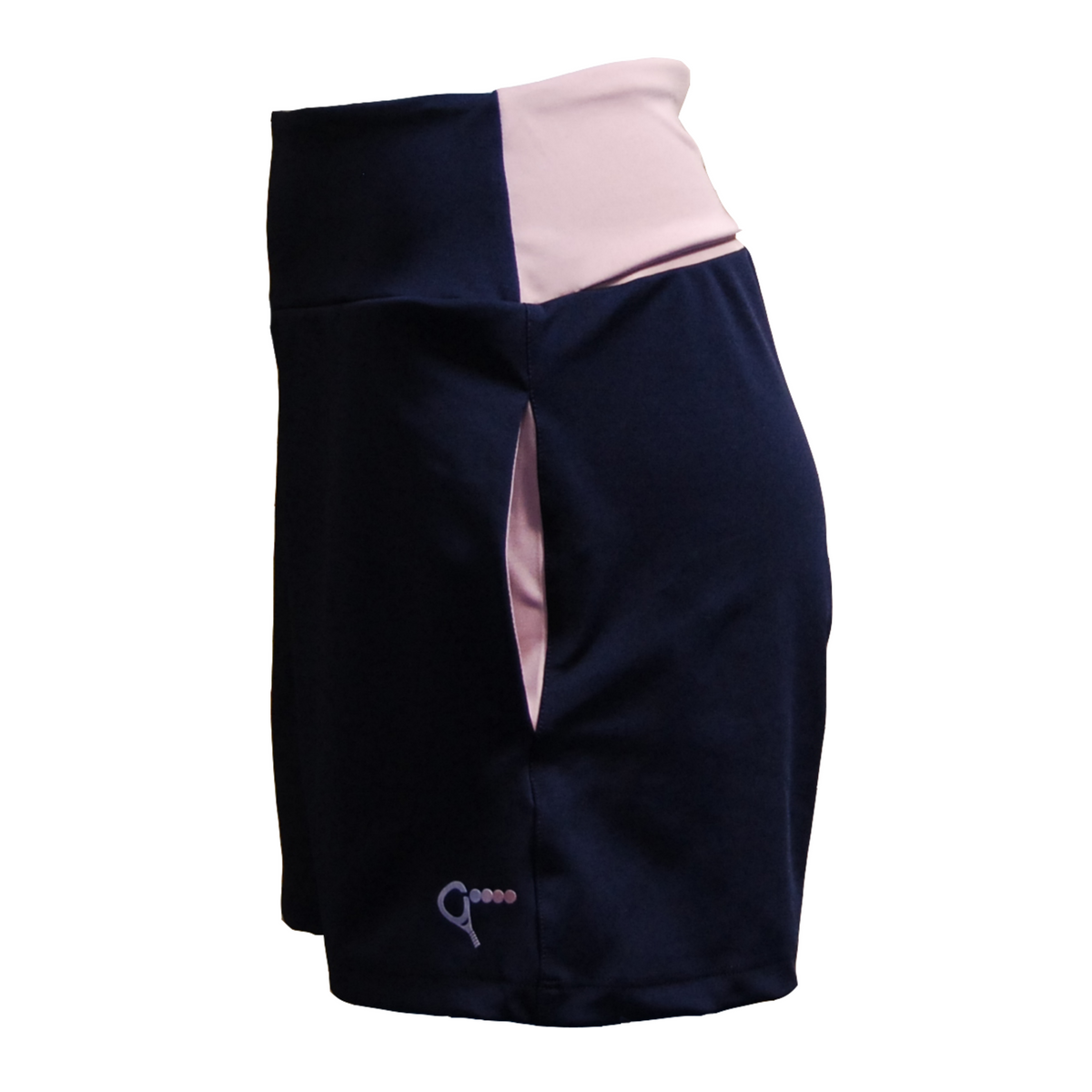Lilly padel shorts (navy and pink, women's)