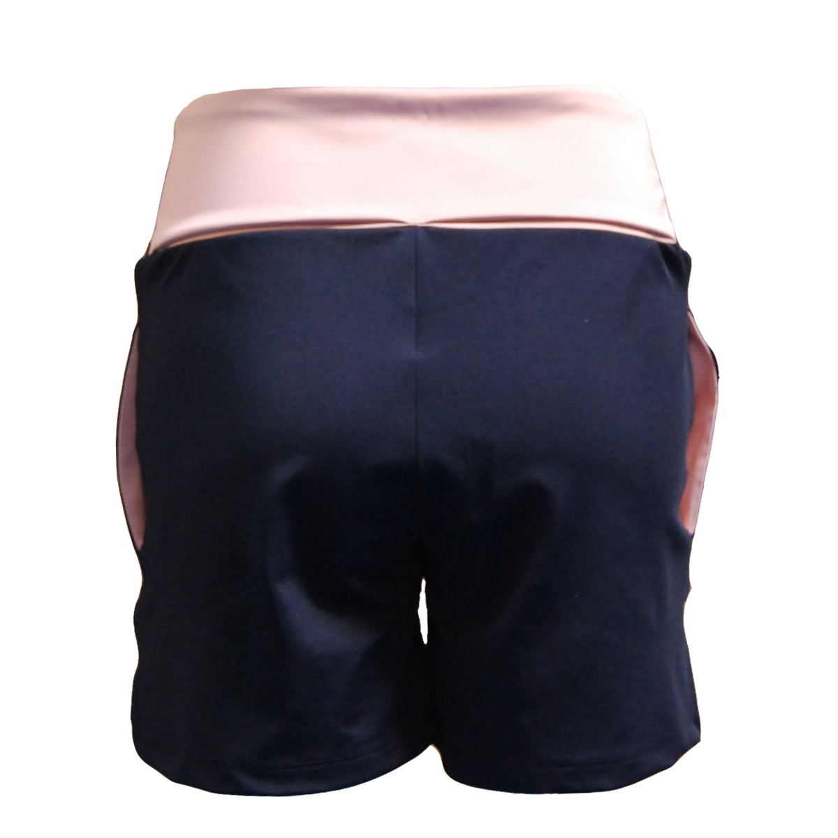 Lilly padel shorts (navy and pink, women's)