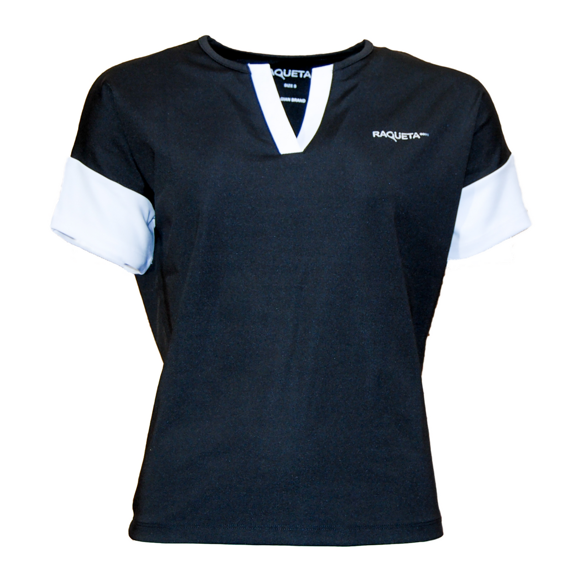 Emma padel t-shirt (black, women's)