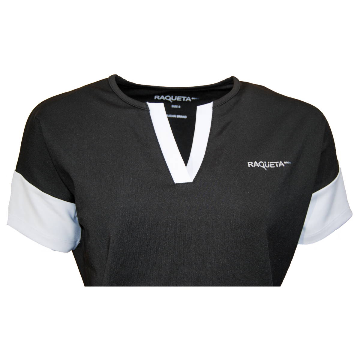 Emma padel t-shirt (black, women's)