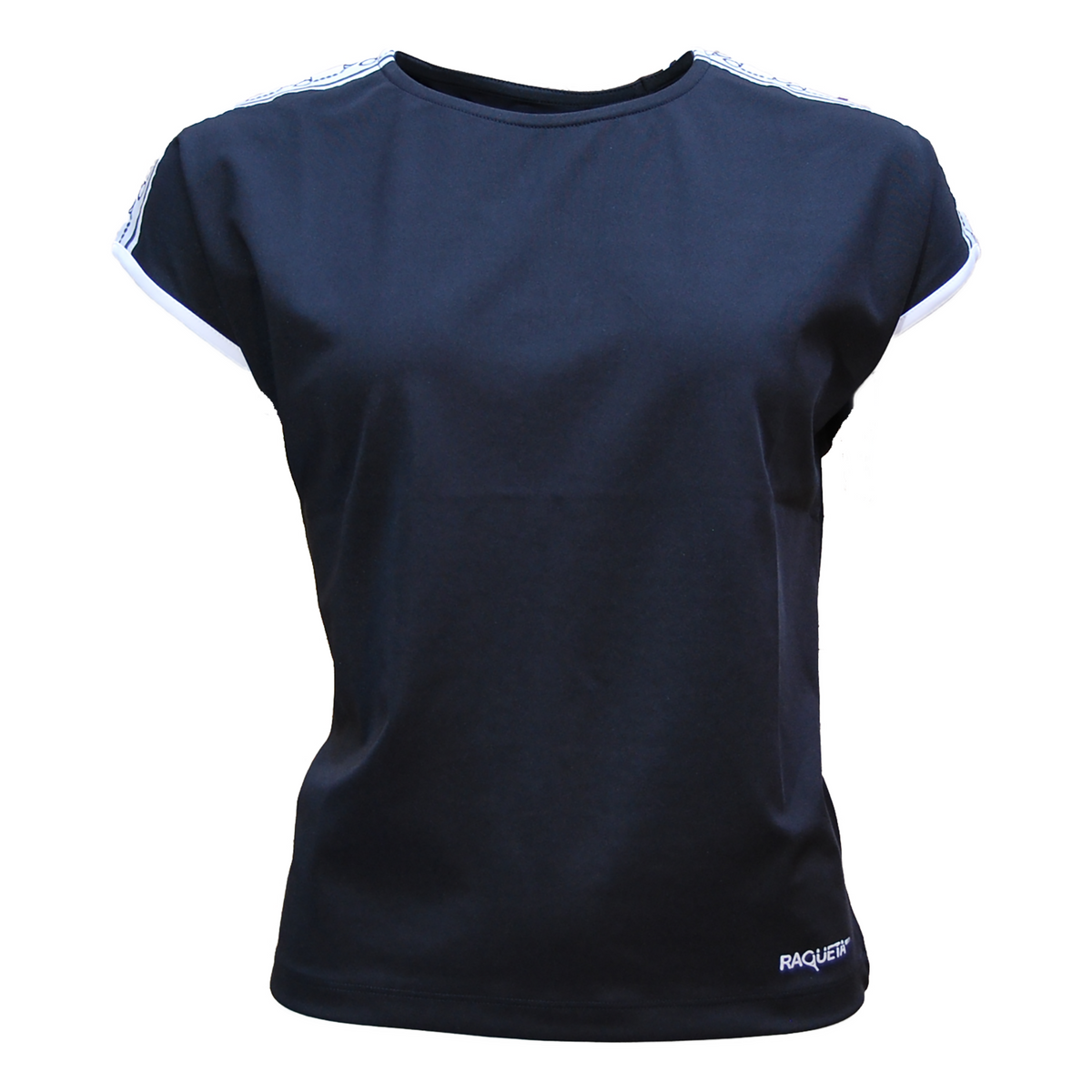 Seline padel t-shirt (black, women's)