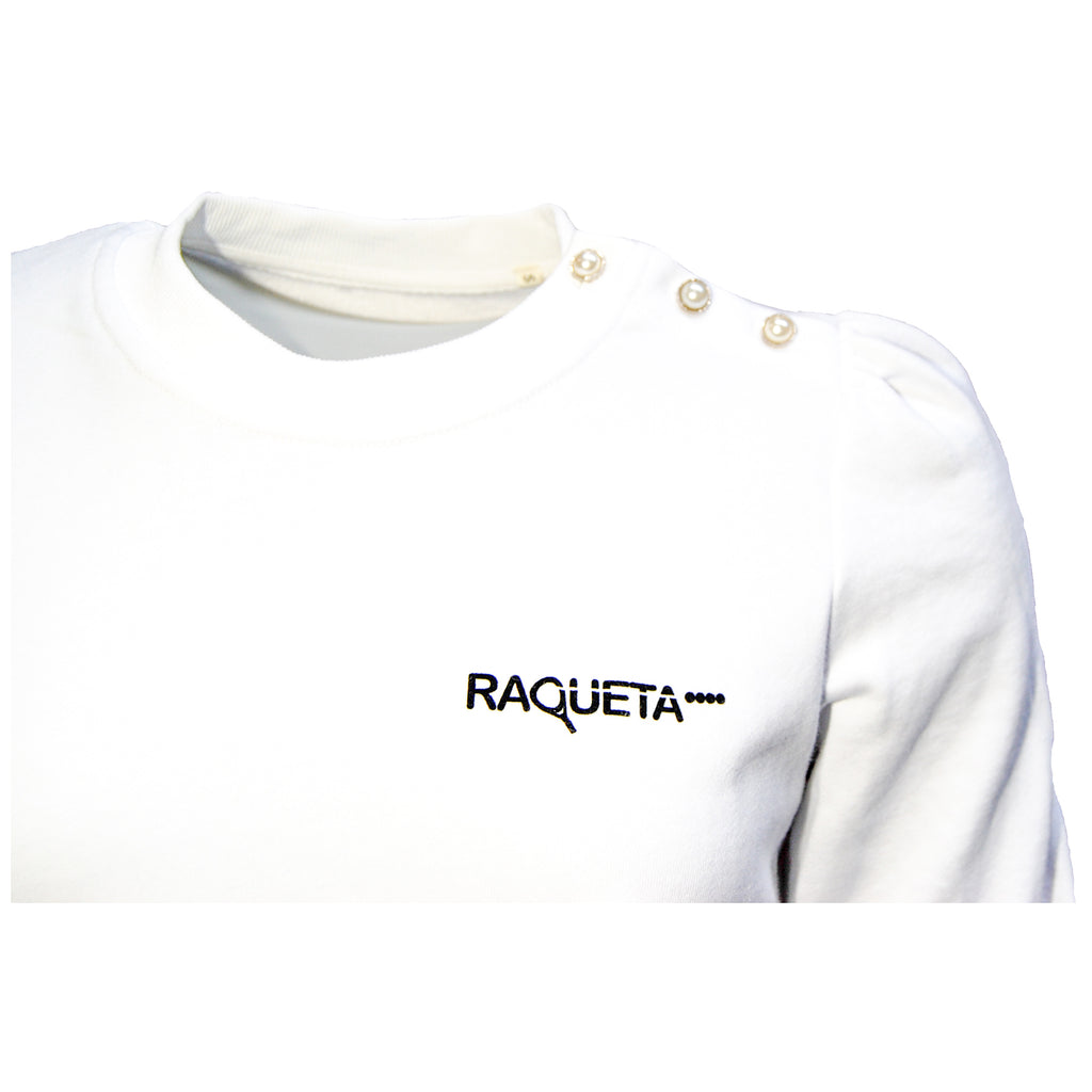 padel sweater Angie (white, women's)
