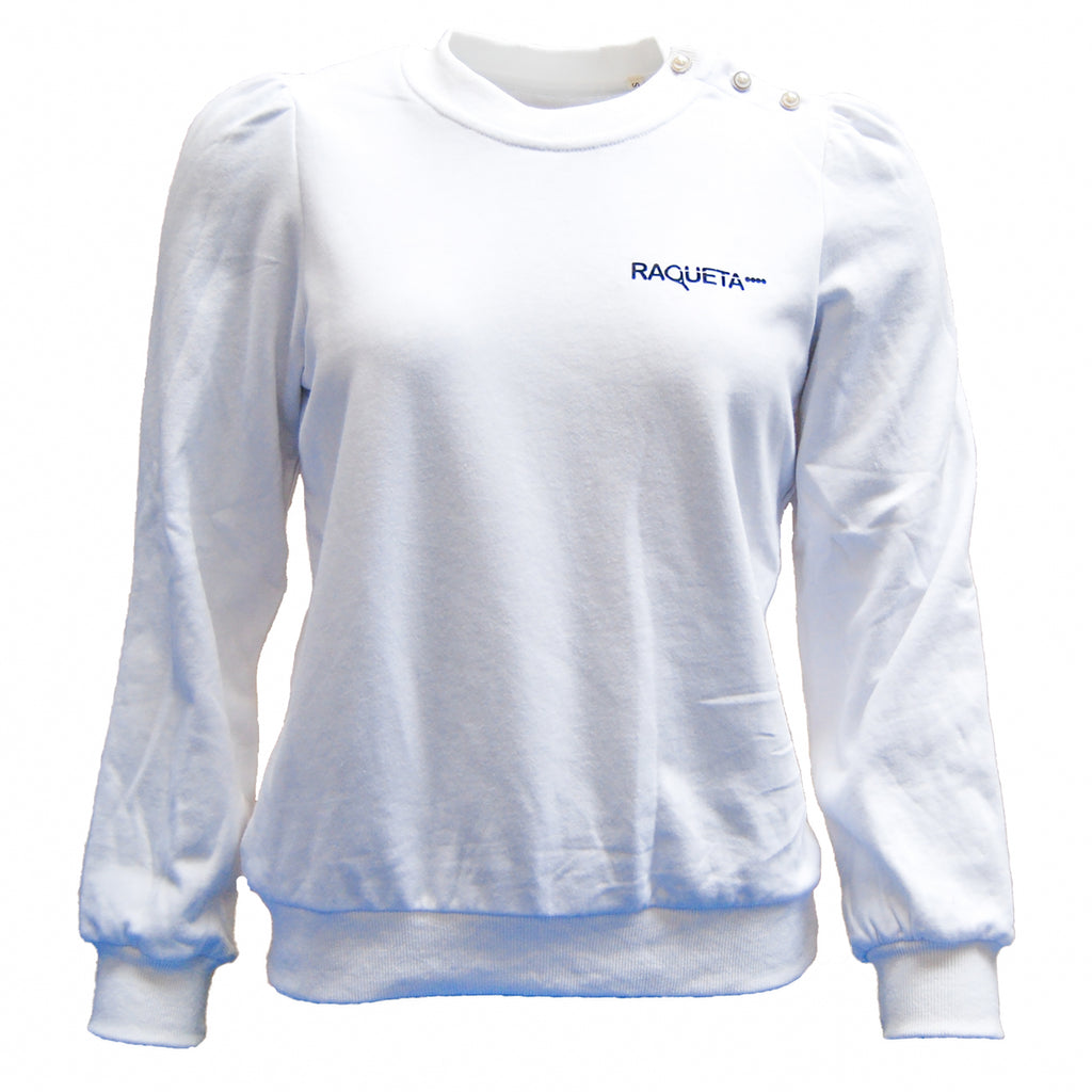 padel sweater Angie (white, women's)
