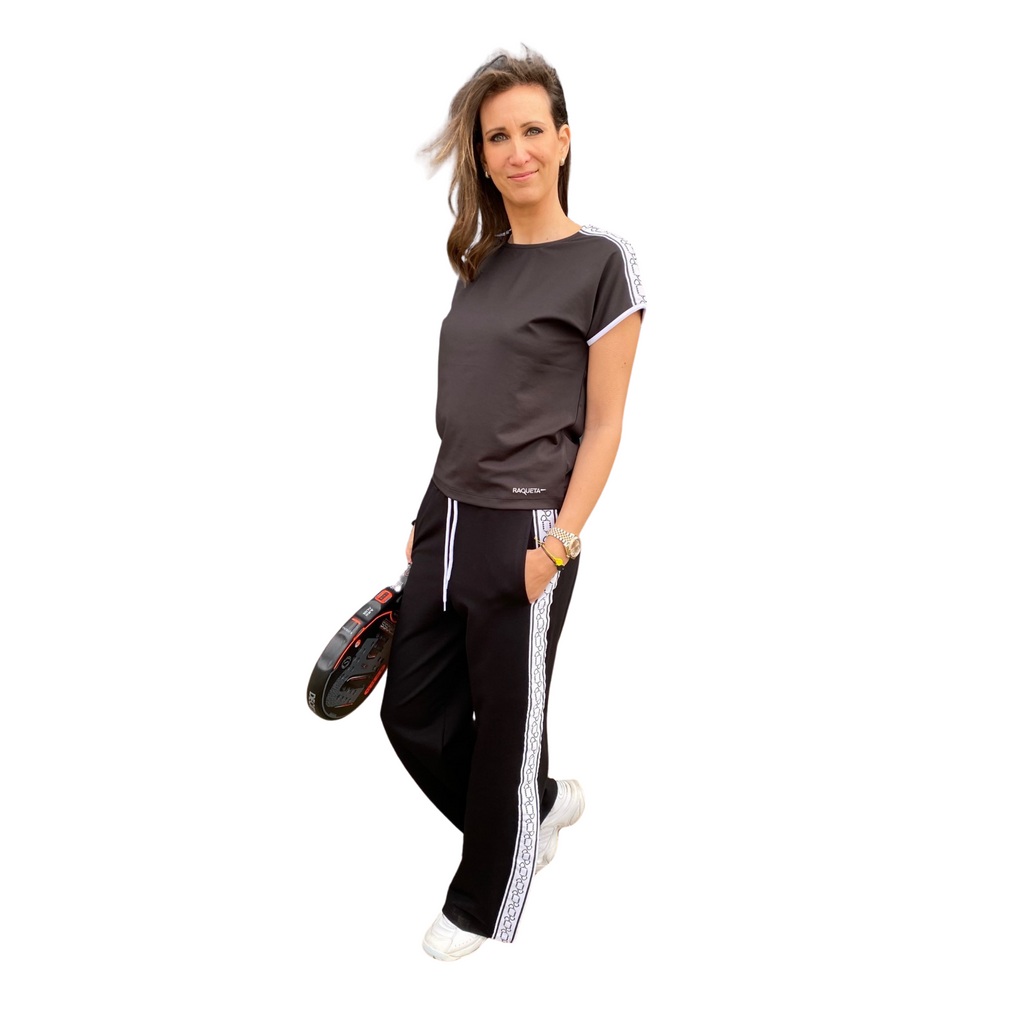 Zara padel sweatpants (black, women's)