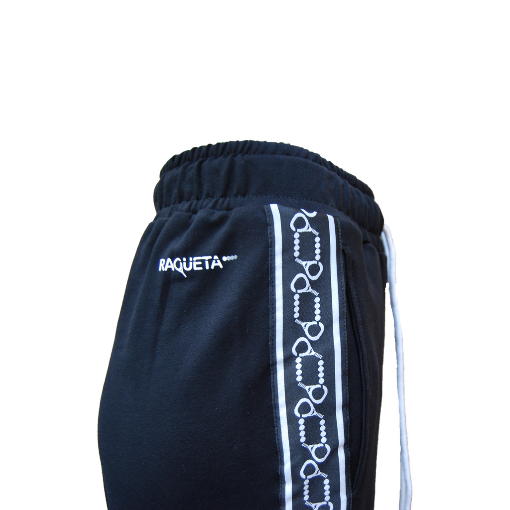 Zara padel sweatpants (black/black, women's)