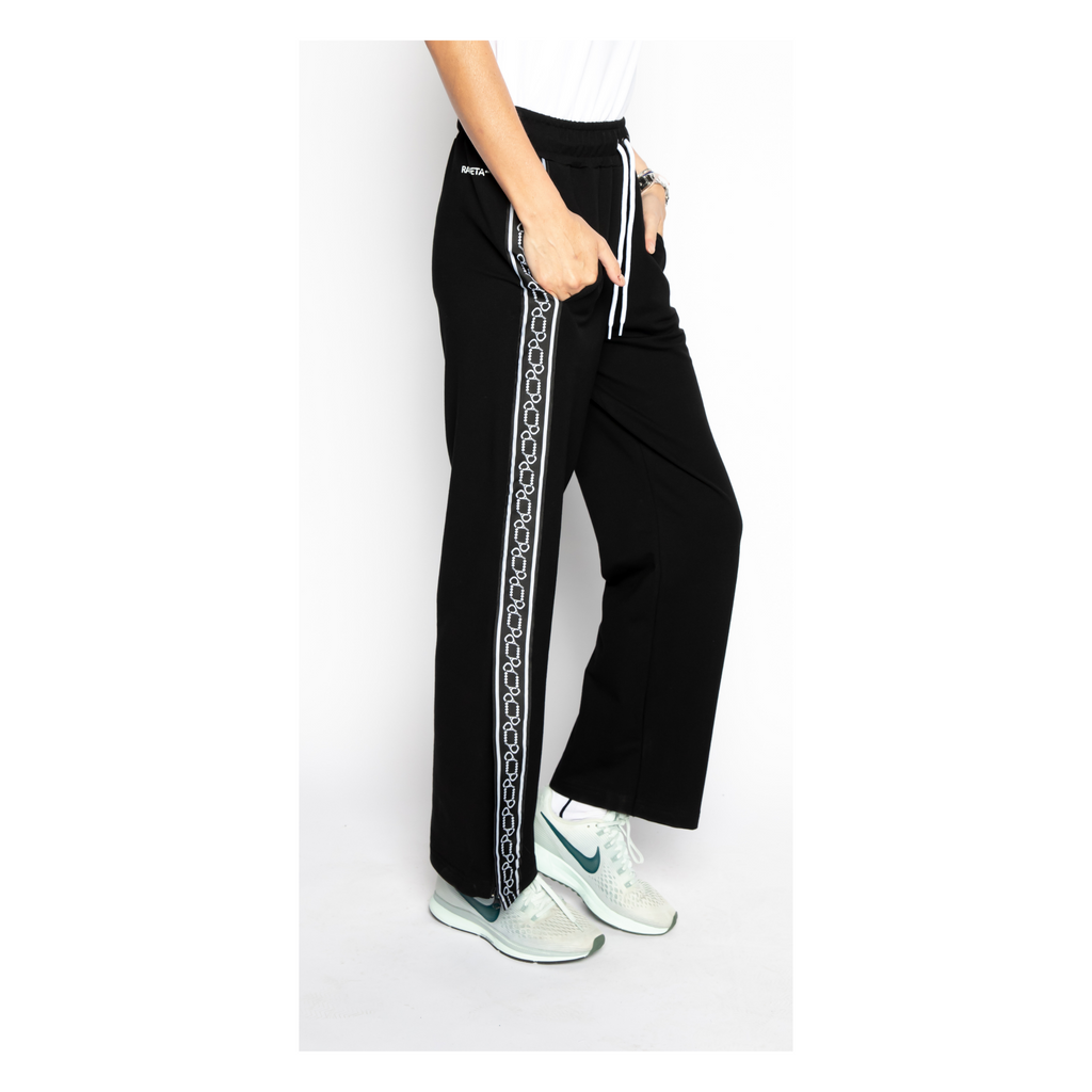 Zara padel sweatpants (black/black, women's)
