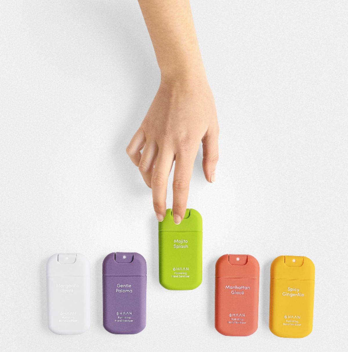 Z1_Haan Moisturizing & sanitizing hand spray (convenient, incl. lanyard)